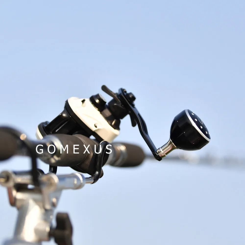 Power Handle Carbon Fiber For Daiwa Shimano Abu Garcia Baitcasting Reel 8*5mm Spindle 75mm Handle As Description Power Handle Carbon Fiber For Daiwa Shimano Abu Garcia Baitcasting Reel 8*5mm Spindle 75mm Handle As Description