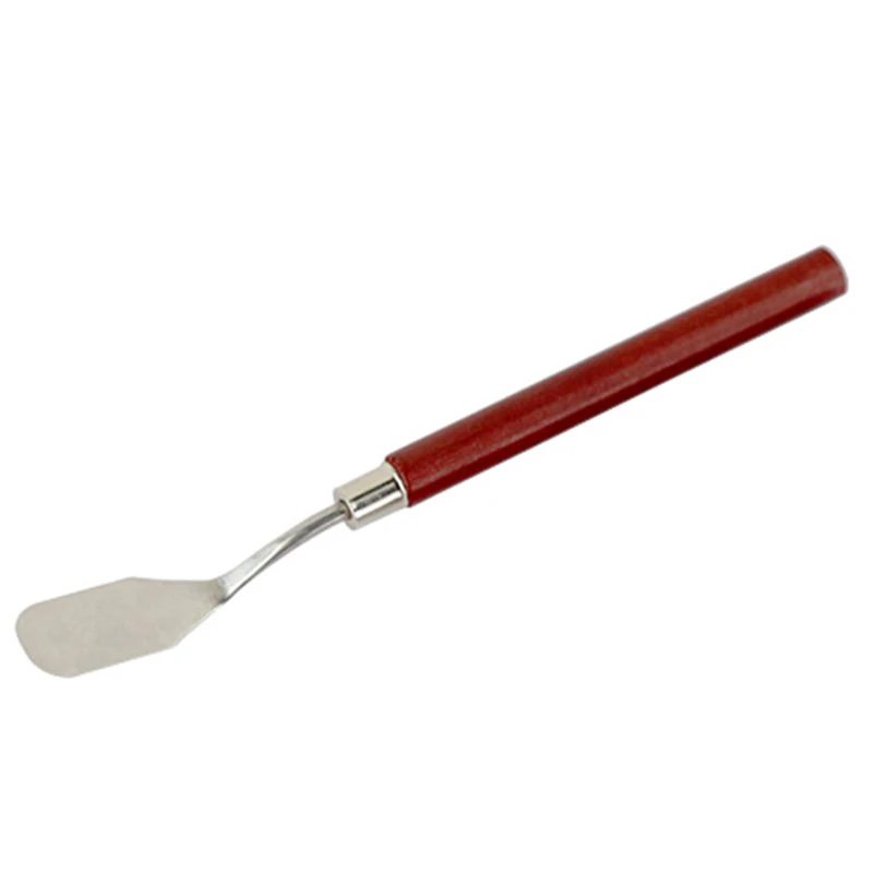 

1xStainless Steel Spatula Oil Painting Scraper Palette Knives Art Creation Tool