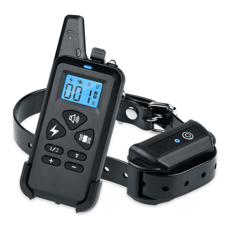 Electronic Shock Dog Training Collar Rechargeable Waterproof LCD Display Remote Pet Dog Behavior Barking Training collar Electronic Shock Dog Training Collar Rechargeable Waterproof LCD Display Remote Pet Dog Behavior Barking Training collar