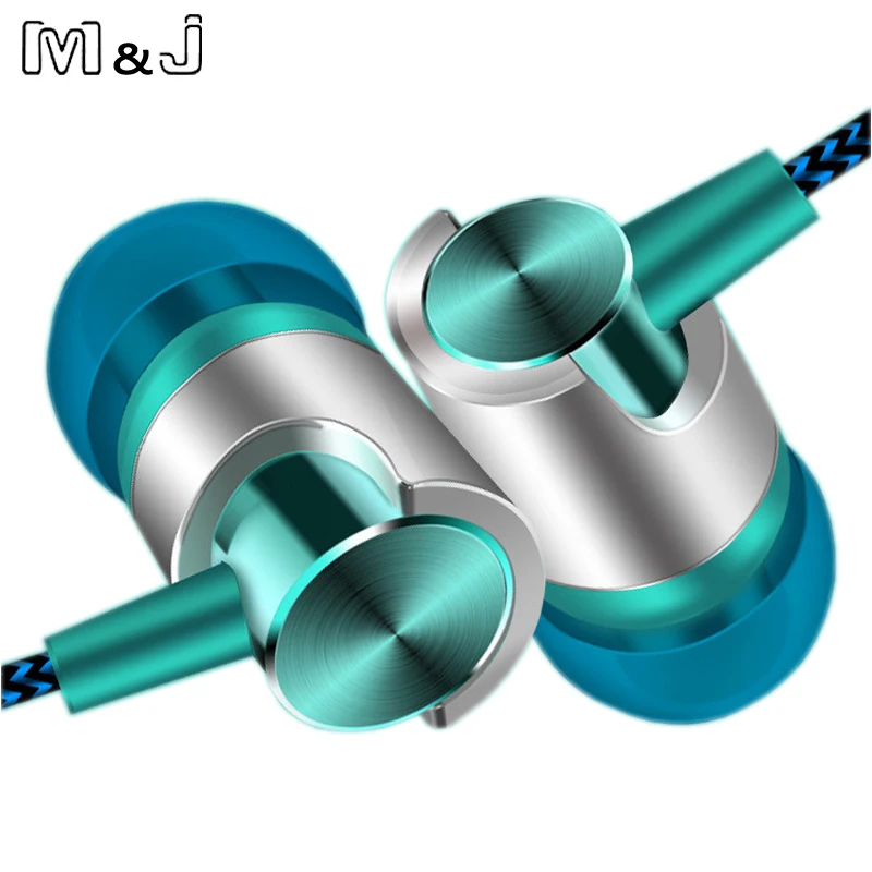 M& J J7, 3,5 мм, портативные стерео наушники с басами, наушники с канатной проволокой, гарнитура с микрофоном для iPhone, Xiaomi, huawei, samsung