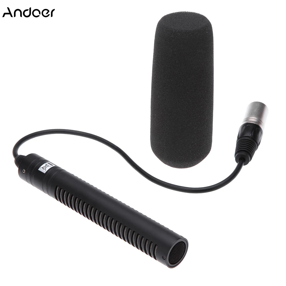 

Professional Microphone Mic for Sony PD190P HVR-Z1C HVR-A1C for AJ--D700MP AJ--D410MC AJ--D615MC DSLR Camera Camcorder