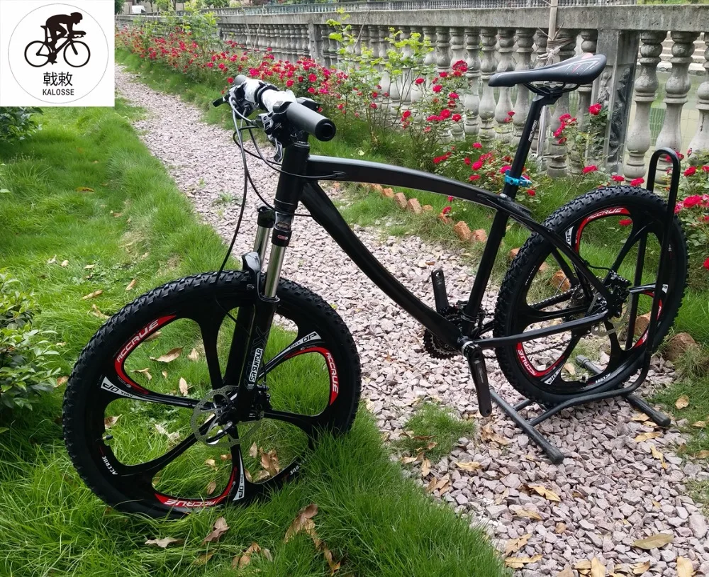 Top Kalosse tyre dirt bike  mountain bike bicycle , 21/24/27/30 gear ,  Hydraulic brakes  26*17 inch  Mountain bike 0