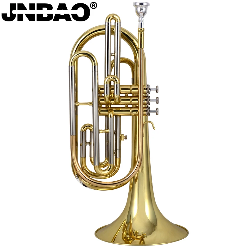 Hot sale NEW JINBAO brand professional gold lacquer bach marching