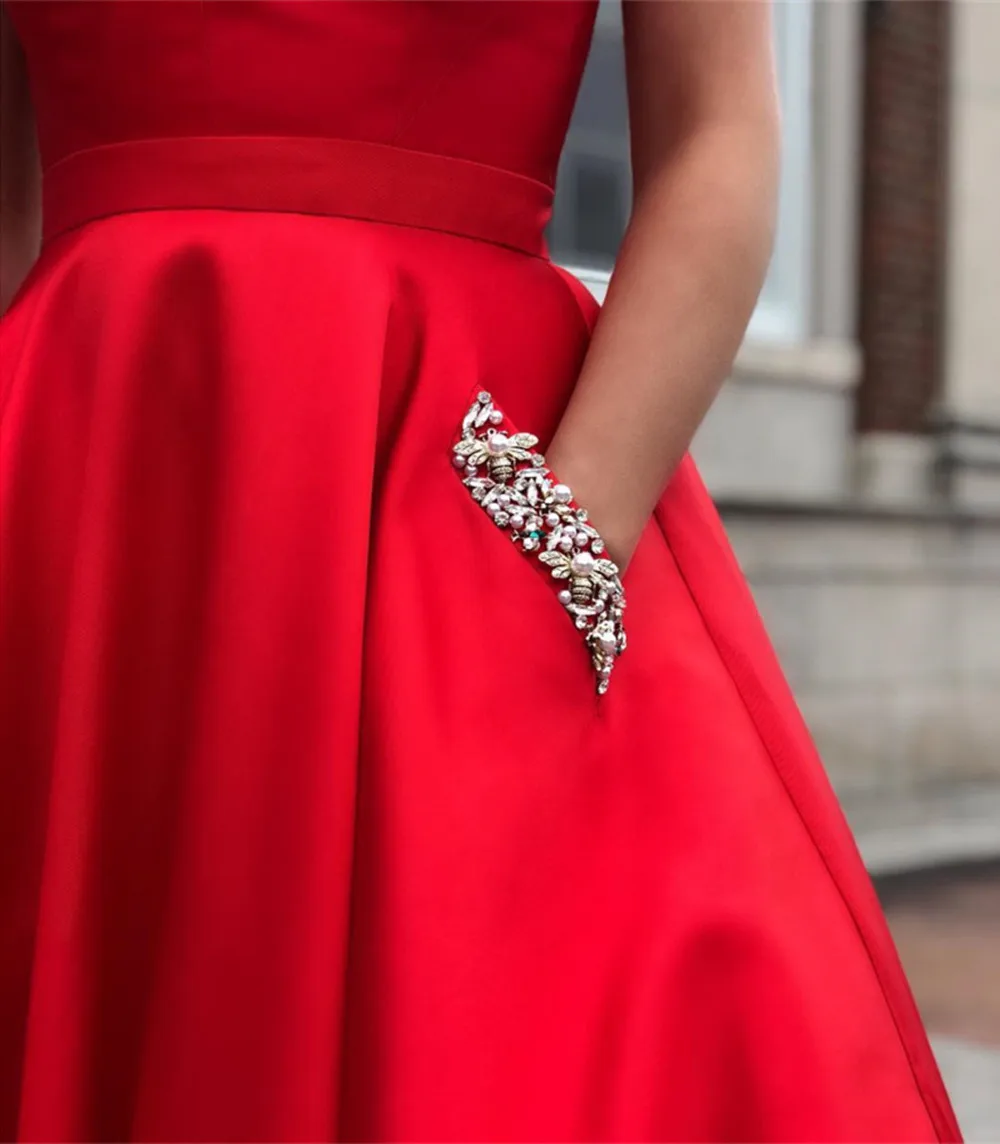 HONGFUYU-Red-Prom-Dresses-With-Rhinestone-Pockets-V-neck-2019-A-line-Satin-Vestido-De-Formatura (2)