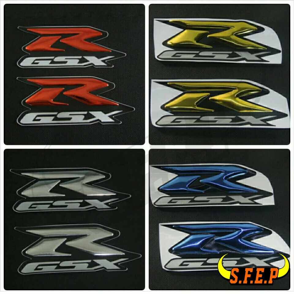 

Motorcycle Stickers 3D GSXR Decorated Decals Case For Suzuki GSXR600 GSXR750 GSXR1000 K1 K3 K4 K5 K6 K7 K8 K9 K11 L7 Logo Badge