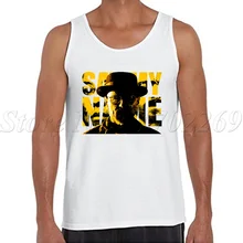 Say My Name мужские майки с принтом букв хипстерская Мода o-образным вырезом Повседневный ломающийся плохой жилет Винтажный стиль крутые майки