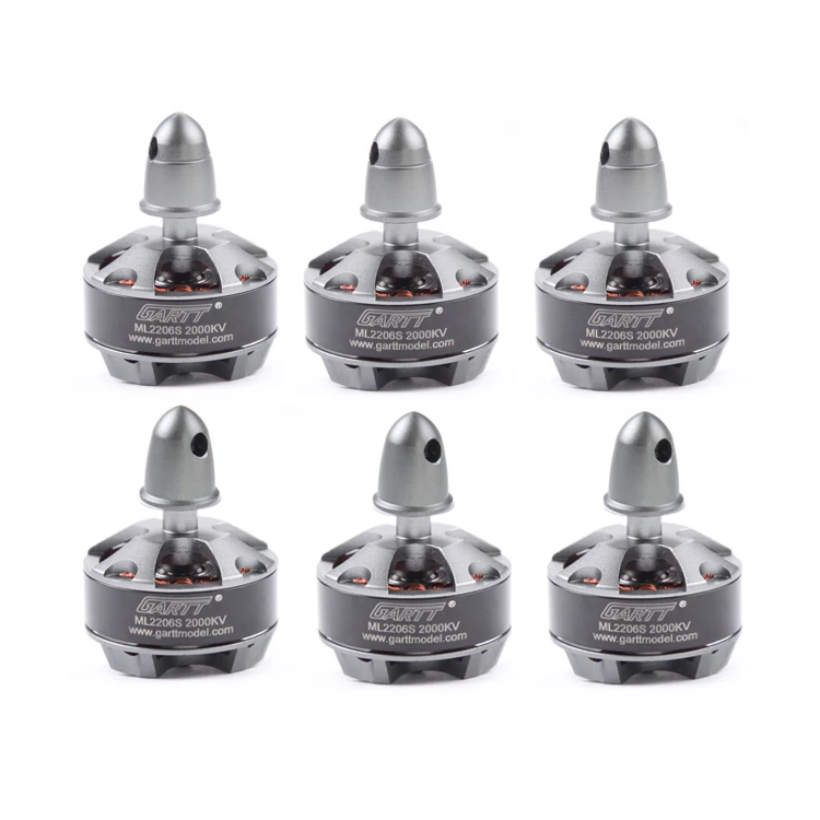 

6pcs GARTT ML2206S 2000KV CW & CCW RC Brushless Motor for RC Multicopter Quadcopter