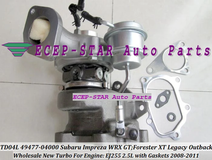 Бесплатная доставка TD04L 49477 04000 14411 AA710 14411AA710 Turbo для SUBARU Impreza WRX GT Forester XT Legacy Outback 2008 11
