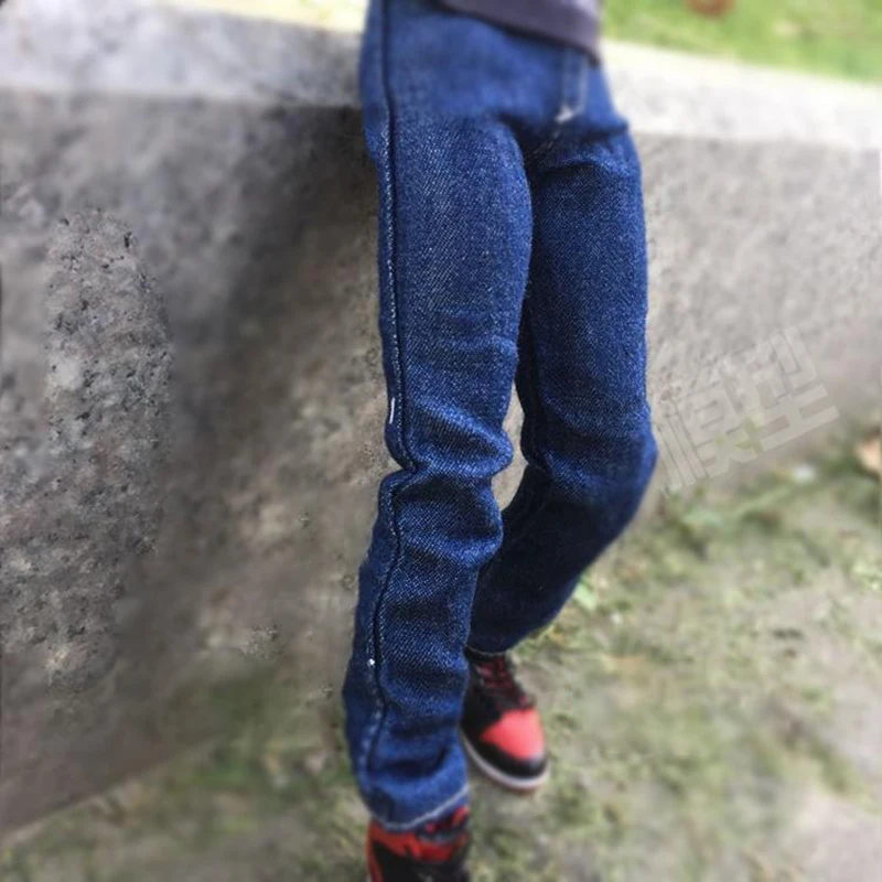 

1/6 Scale ZYTOYS Men/Male Blue Jeans With Washing Effect Clothing Fit 12 Inch Action Figure Hot Toys Body Accessories