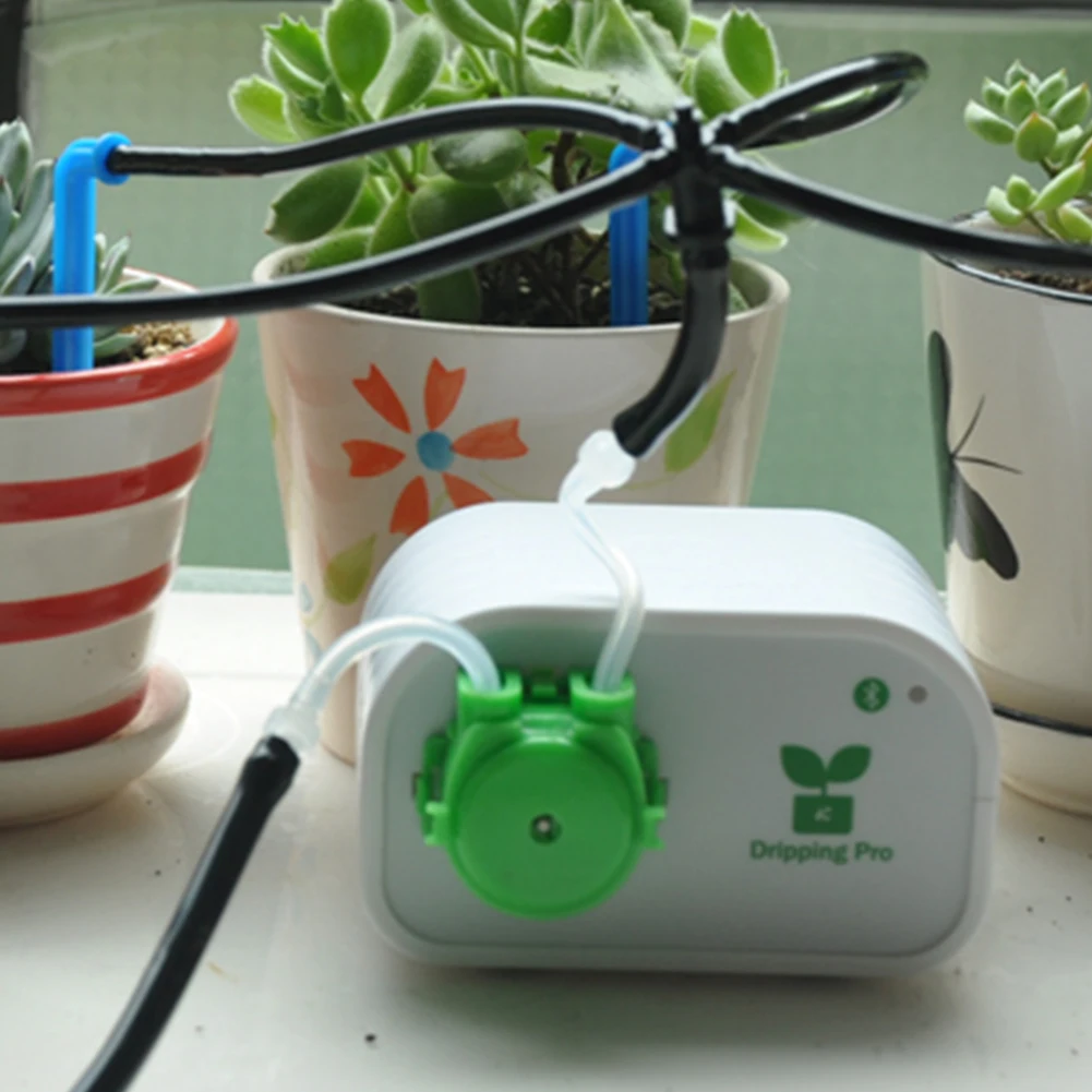

Indoor Smart Flowers System DIY Bonsai Timing Self Watering USB Mini Pot Plants Phone Control Automatic Drip Irrigation Kit
