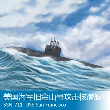 

Trumpeter 1/700, USS San Francisco, SSN-711 Model Assembly model
