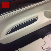 lsrtw2017 car styling latex car door groove mat For toyota alphard toyota vellfire 2015 2016 2017 2018