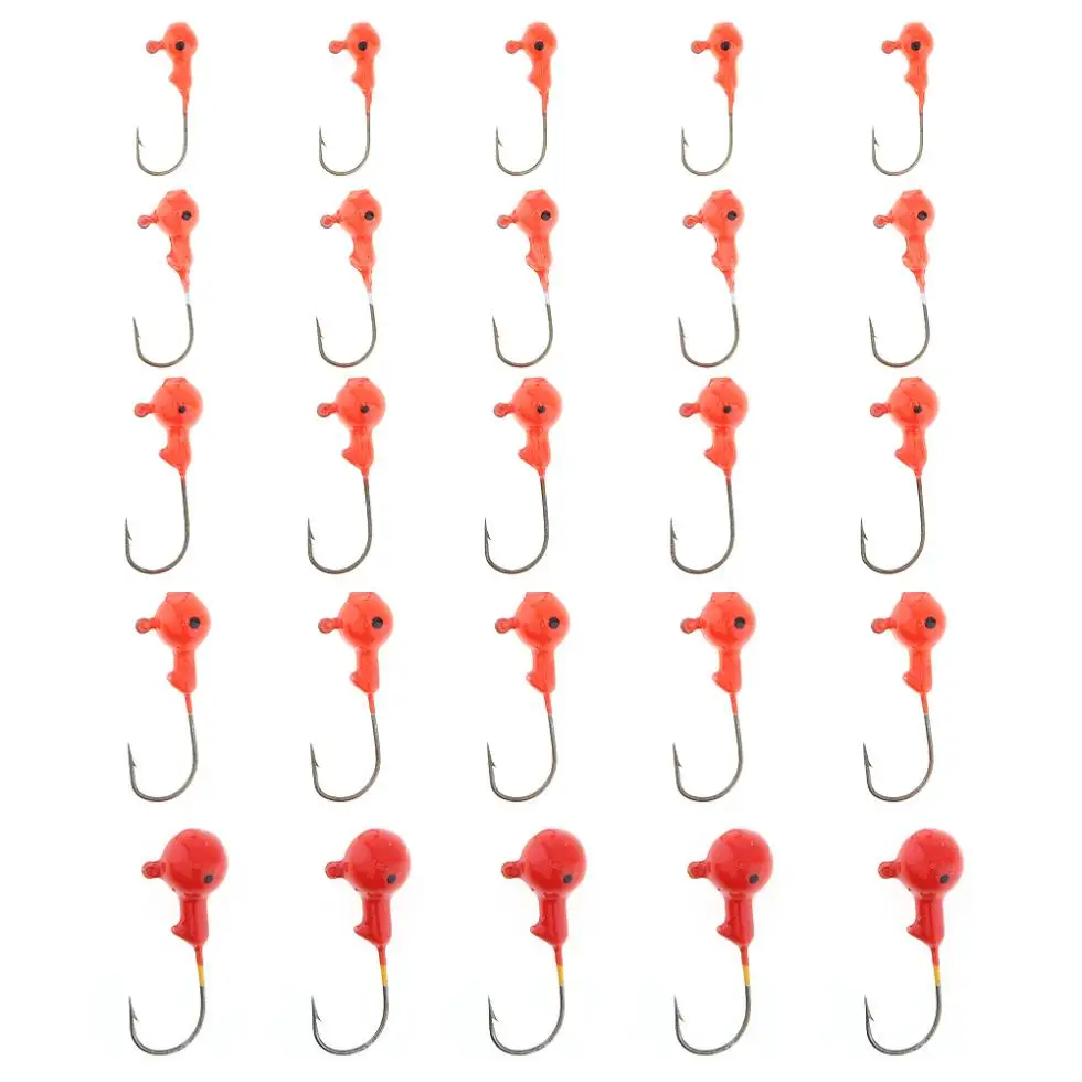 

25pcs/lot Crank Lead Jig Head Fishing Hook 1.75g 3.5g 5g 7g 10g Lead Hooks for Soft Fishing Lure