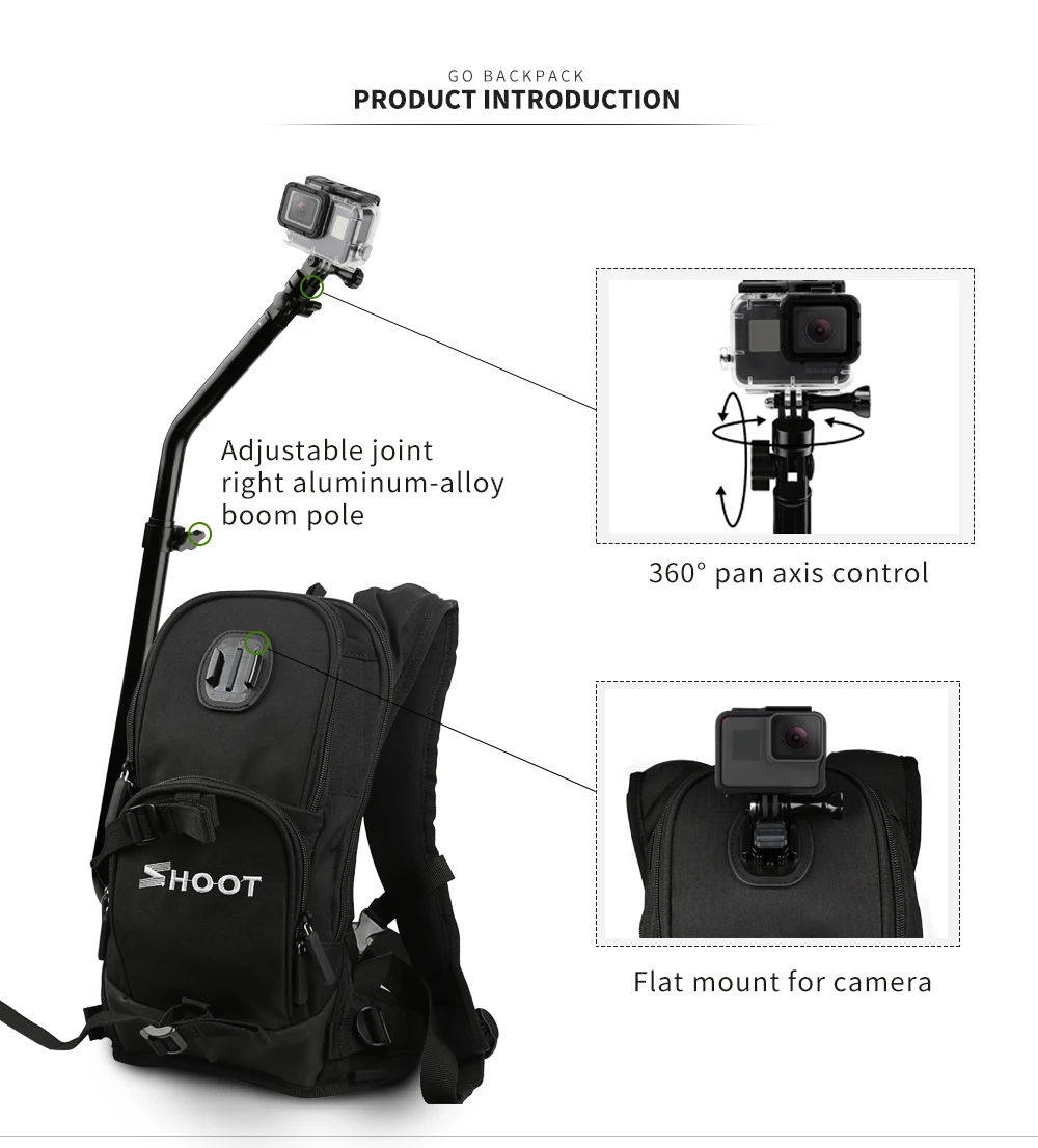 Рюкзак для селфи для мотоцикла, велосипеда, мужской рюкзак для камеры, дорожная сумка, многофункциональный водонепроницаемый рюкзак, сумка для камеры GoPro 7