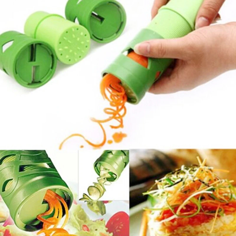 Hot 1pc Multifunctional Slicers Vegetable Fruit Veggie Twister Cutter