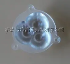 

High Power LED lens diameter 34MM Matte 3 x 1 Lens,LED Piece lens