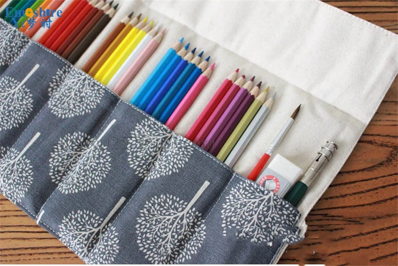 Pencils Korean cotton canvas creative handmade men and women general hand pencil pencil pens (5)