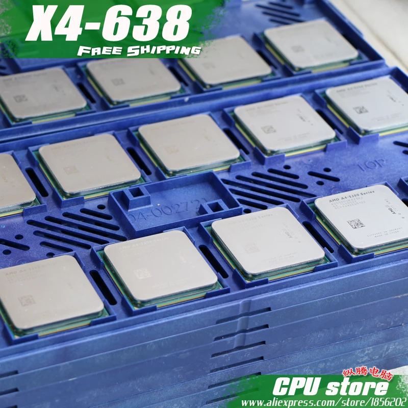 Процессор AMD X4 638 Quad-Core FM1 2,7 GHz 4MB 65W процессор штук X4-638(Рабочая) 638, есть, X4 631