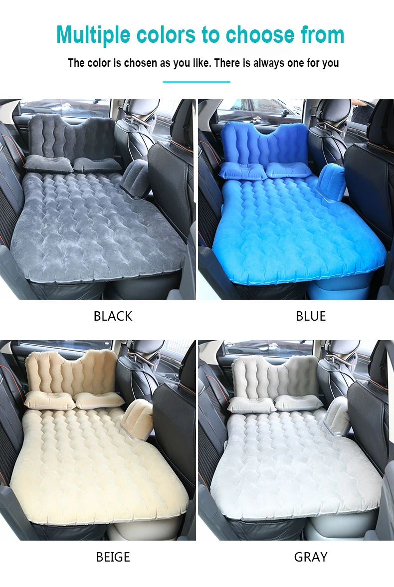 Автомобильная надувная кровать матрас для путешествий автомобиль ребенок Задний Выхлопной колодки автомобиль заднее сиденье автомобиля