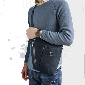 

Waterproof Casual Travel Small Chest Bag Male Anti-theft Bag Pack Men Single Shoulder Strap Pack Adjustable Crossbody Bag