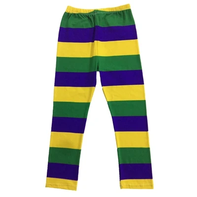 Коллекция года, одежда для маленьких девочек и мальчиков, Mardi Gras фиолетовый, зеленый и золотой комбинезон с оборками, штаны, комплект одежды, детский праздничный костюм - Цвет: 16