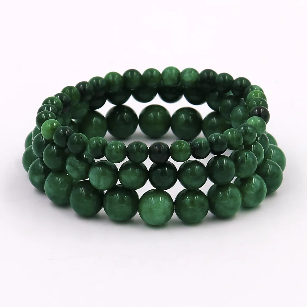 Женский браслет ручной работы украшенный бусинами из ниток 6/8/10 мм|bracelets for|bead