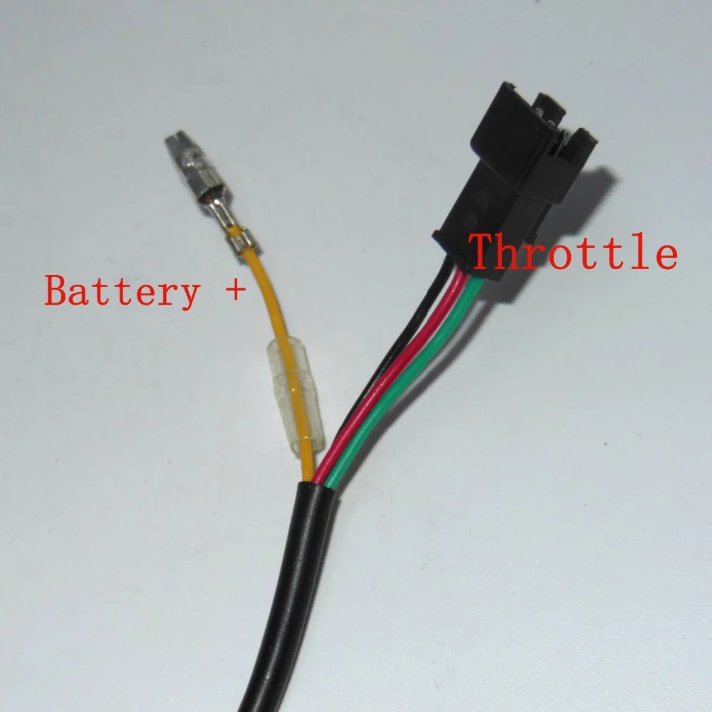 Flash Deal Greentime 12V-80V universal type handle half throttle with Digital data displa for foelectric bicycle scooter 4