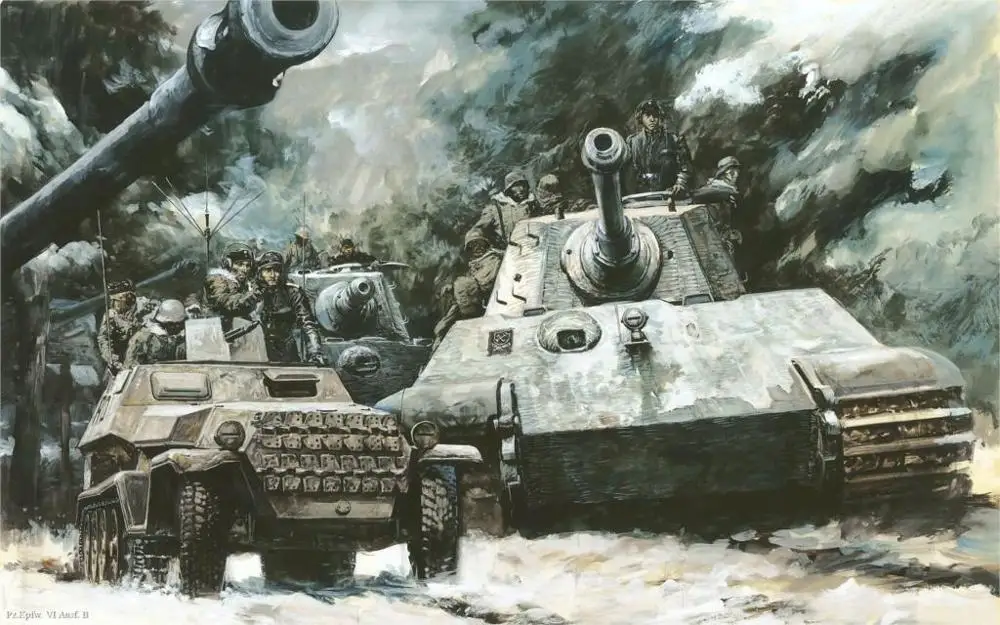 Tiger II K nigstiger Walk Around English military-tactical-map-symbols-images-photos-mungfali