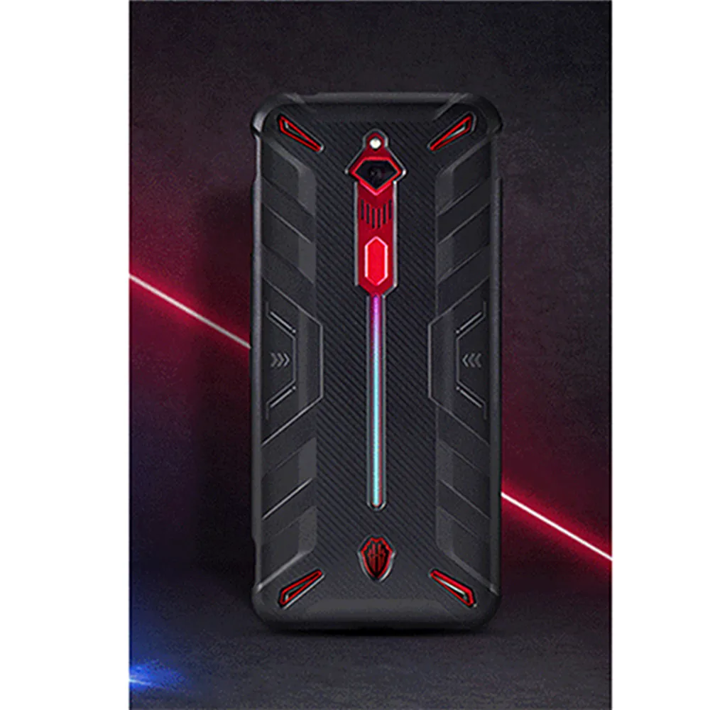 Оригинальный мягкий чехол накладка для Nubia Red Magic 3 защитный 3D из поликарбоната +