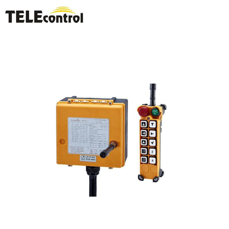 F26 B3 10 buttons(two speed) on/off emergency stop remote control for