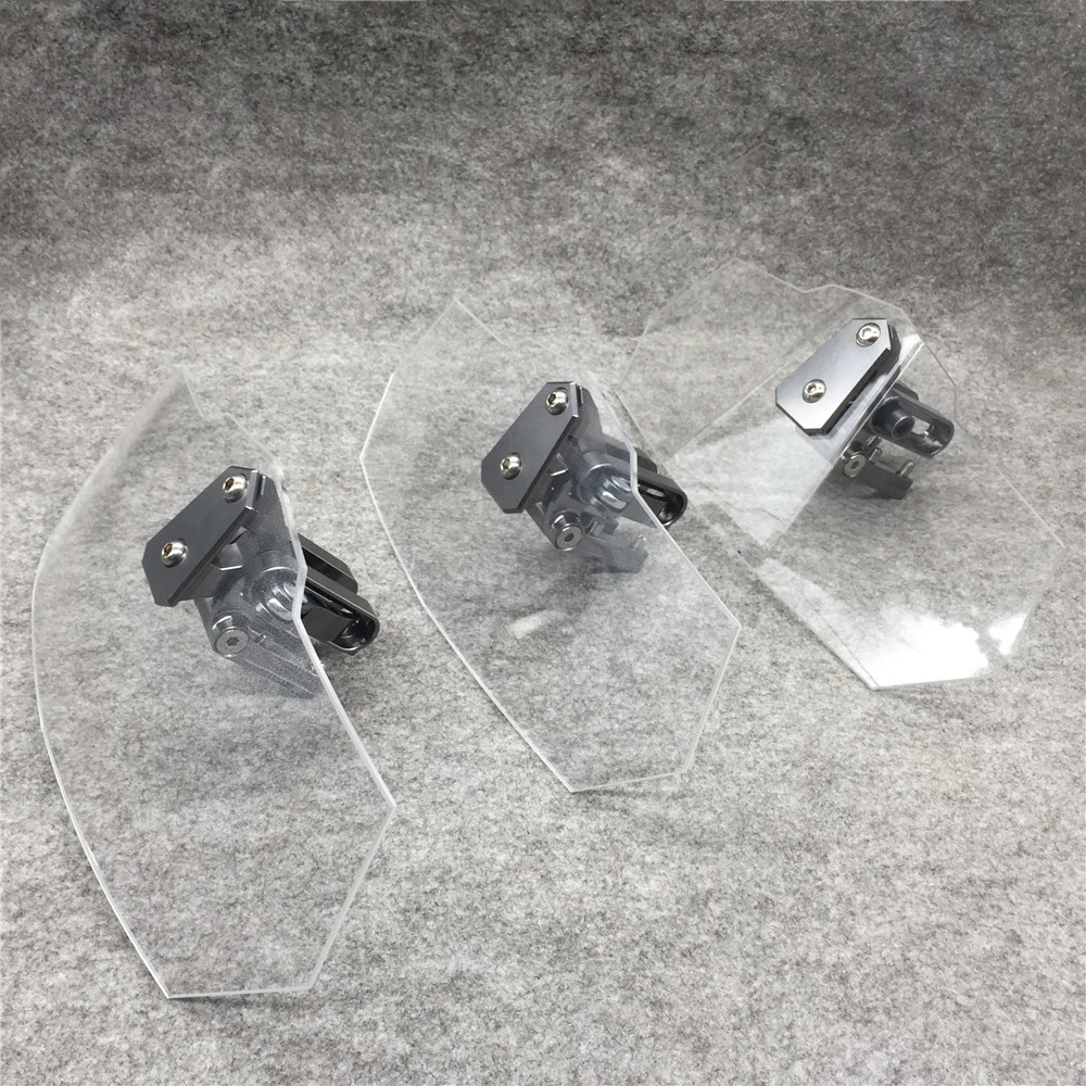 

Modified Moto Windshield Adjustable Windshield Universal Motorcycle Windshield For Kawasaki BMW Ducati Honda KTM
