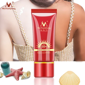 

Spf50 ++ Facial Sunscreen Anti-UV Skin Care Liquid Foundation Makeup Moisturizing Oil Control Cream Body Sunscreen Lotion TSLM1
