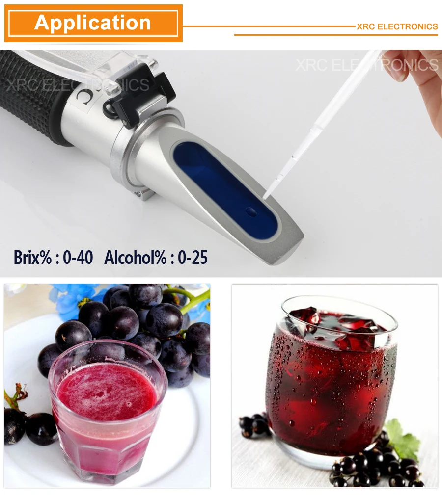 Grape wine Refractometer RZ121 01
