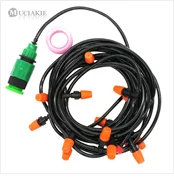 MUCIAKIE 50M 40M 30M to 5M Garden Watering Adjustable Drippers Water System for Bonsai Plants Garden Water Drip Kits Micro Drop