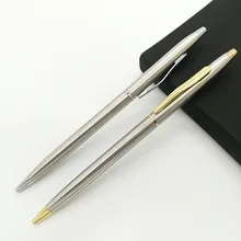 Креативная металлическая шариковая ручка, ручка карманного размера, портативная шариковая ручка, маленькая масляная ручка, изысканный инструмент для письма