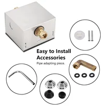 Автоматические Индуктивные клапаны для туалета, Водосберегающие электронные сливные клапаны для туалета, интеллектуальные настенные сенсорные сливные клапаны для туалета