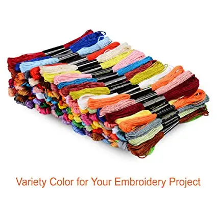 Разные цвета, 100 шт., аналогичные DMC нити для вышивки крестиком, хлопковые нитки для вышивки, для рукоделия, швейные инструменты, аксессуары, мотки, ремесло