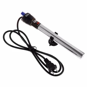 

Stainless Steel Fish Tank Water Heater Adjustable Automatic Aquarium Water Temperature Thermostat Heater Aquario Accessories