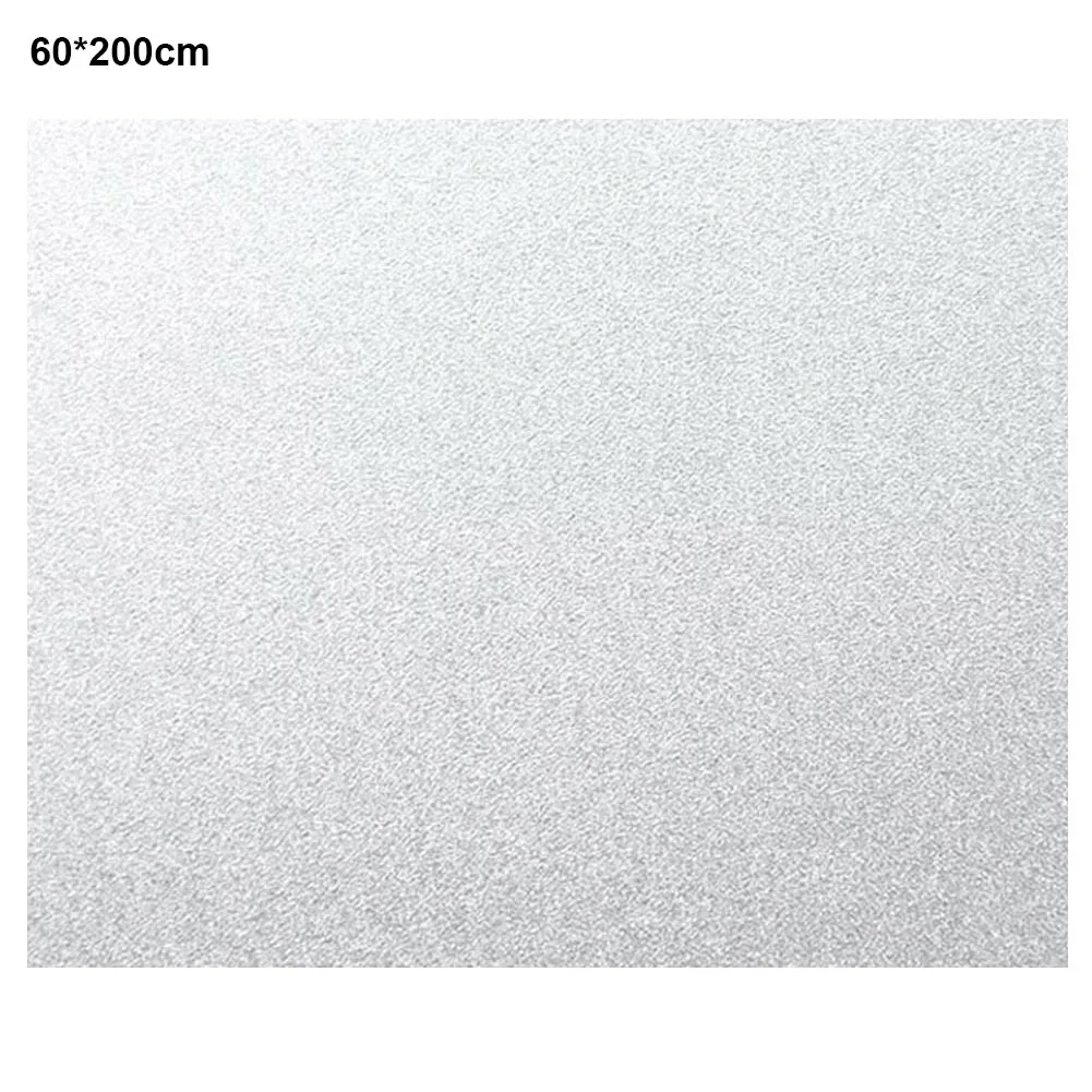 Непрозрачная глянцевая бумага матовые самоклеющиеся стеклянные наклейки оконные наклейки для ванной комнаты окна тени AA - Цвет: 60X200cm