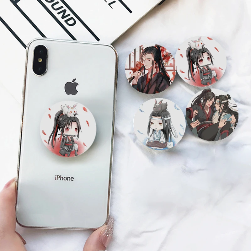 Giancomics аниме Mo Dao Zu Shi мобильный телефон кронштейн Wei Wuxian фигурка палец кольцо
