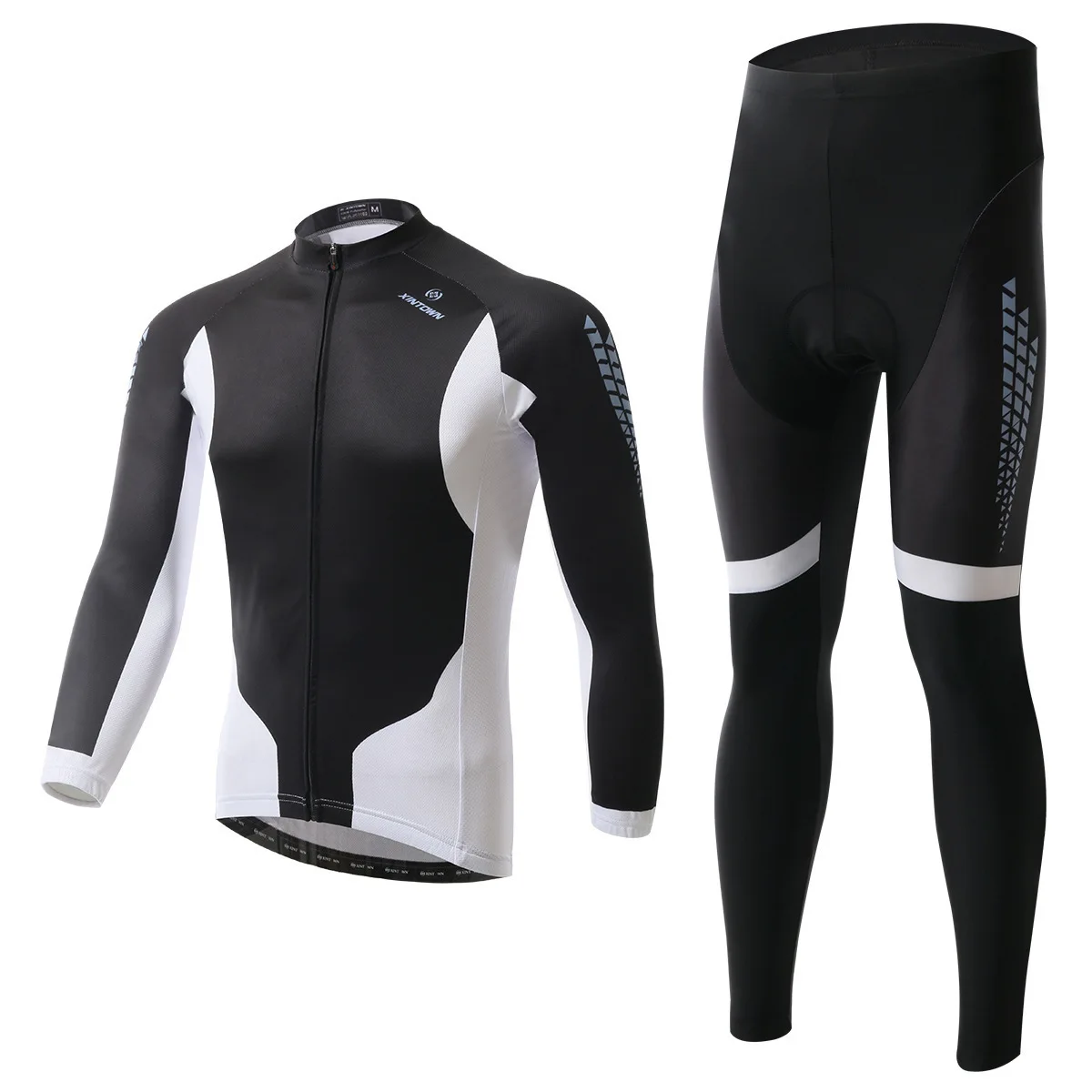 

BOODUN Black Duke's Riding Long Sleeve Bicycle Serve Catch Down Windbreak Keep Warm Function Underwear