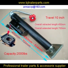 2000lbs, 10 дюймов путешествия, качество jockey колеса, трейлер jockey колеса, Трейлер Джек, Джек Стенд, топ ветер