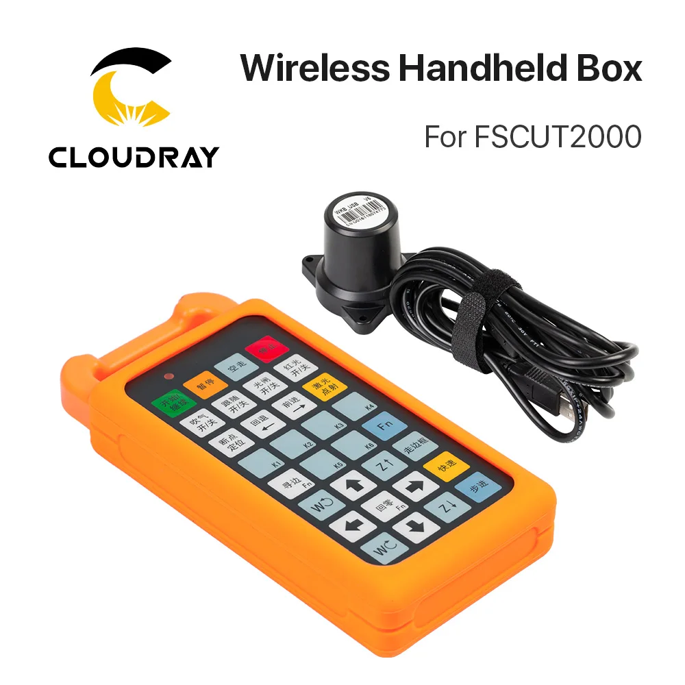 

Wireless handle on Friendess FSCUT Laser Cutting Machine Control System FSCUT2000C Cypcut BCS100 BMC1604 FSCUT2000 Controller