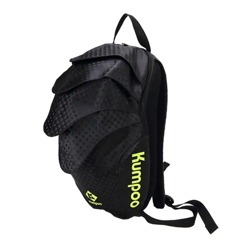 KUMPOO, унисекс, сумка для ракетки для бадминтона, спортивный рюкзак, сумка для теннисной ракетки, профессиональные спортивные фитнес-сумки для 2 ракеток - Цвет: KB-823 Black