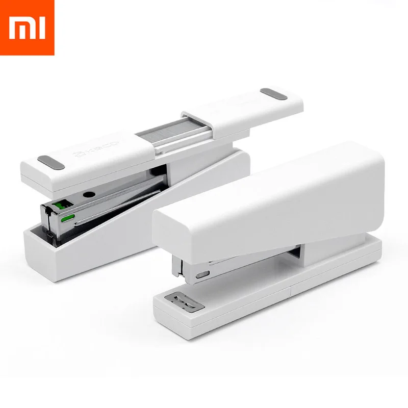 

New Xiaomi Mijia Kaco LEMO Stapler 24/6 26/6 with 100pcs Staples for Paper Office School For xiaomi smart Home kit