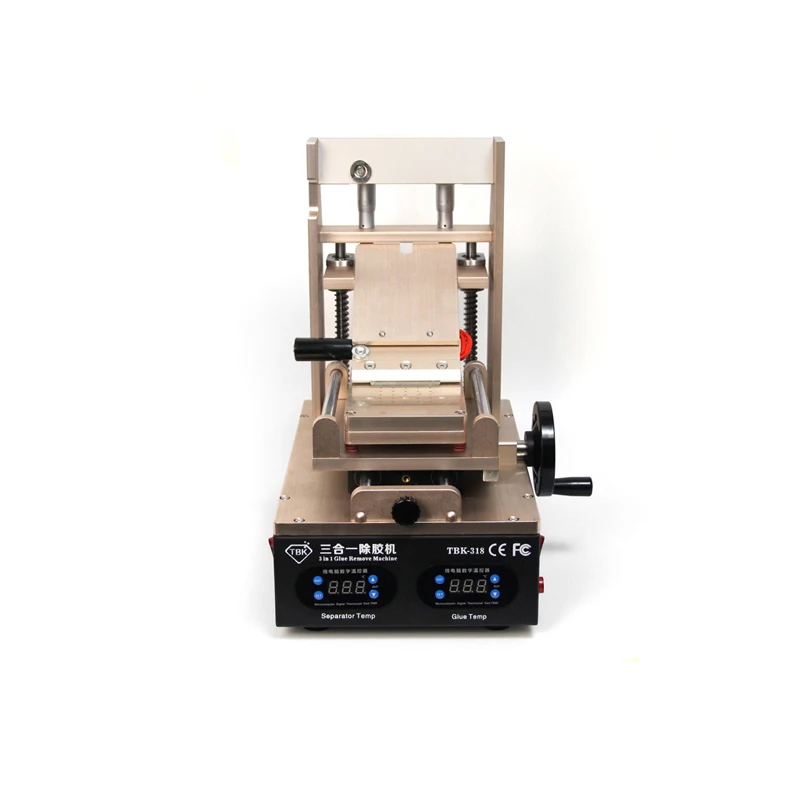  TBK-318 Vacuum LCD Screen Separator + Preheater +OCA Glue Polarizer Remover 3 in 1 Mobile Phone LCD