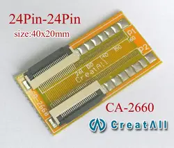 24pin 0,5 мм FFC FPC Разъем плоский гибкий удлинитель адаптер пластина FFC адаптер пряжка