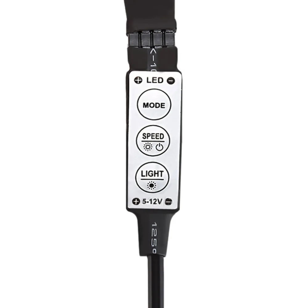 USB5V 5050RGB IP65 Водонепроницаемый ленты света USB Интерфейс фоновый свет телевизора яркое декоративное освещение для сцены полосы света