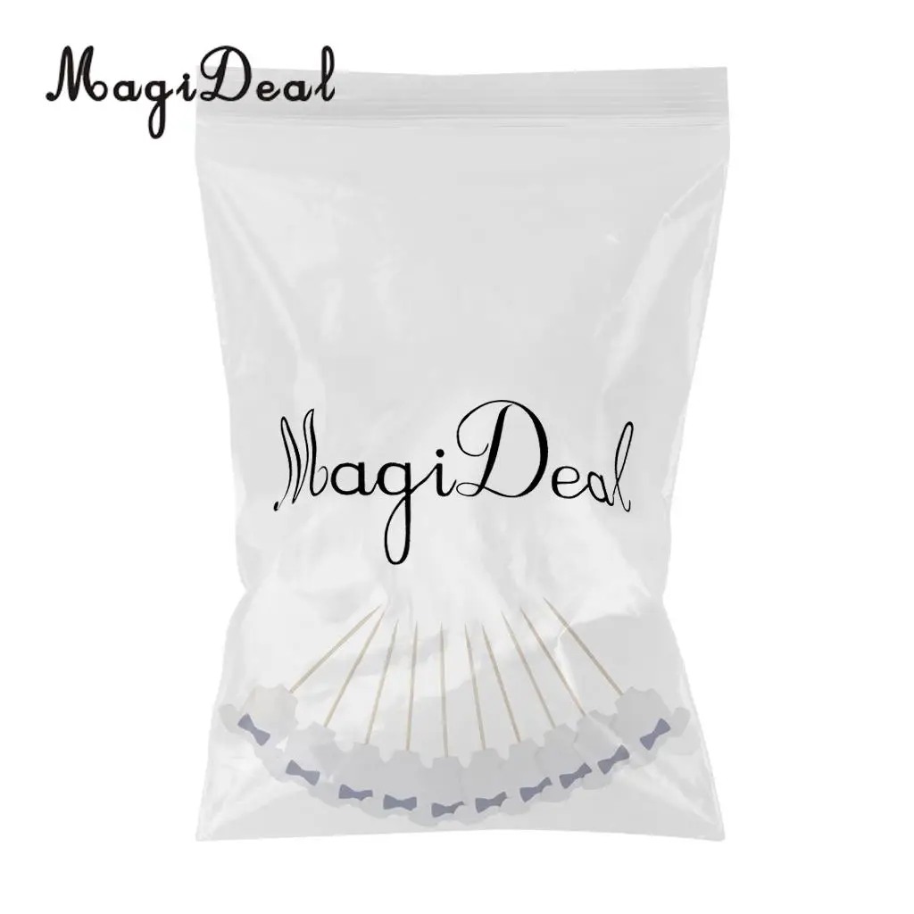 MagiDeal 10 Pcs/Lot Baby Clothes Cupcake Topper Cake Picks Kids Boy Girls Baby Shower Birthday Party Cake Decoration