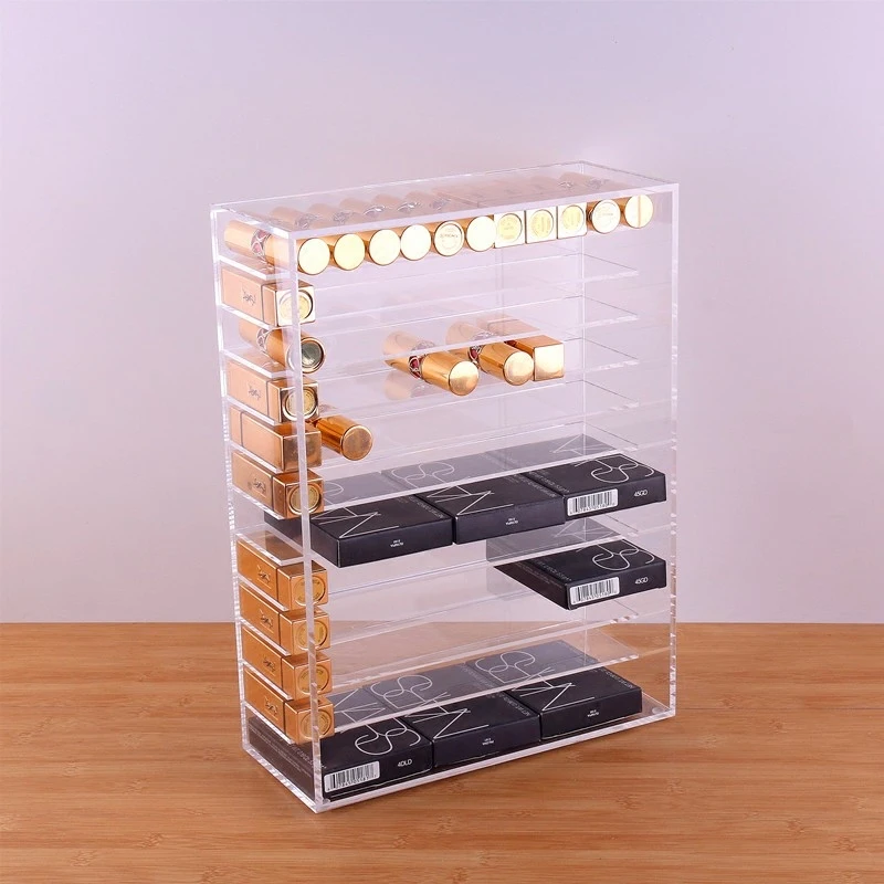 ^*Best Offers Delicate Clear Fashion Makeup Organizer Storage Box Jewelry Container Organizer For Cosmetic Storage Box Case Lipstick Holder ^*Best Offers Delicate Clear Fashion Makeup Organizer Storage Box Jewelry Container Organizer For Cosmetic Storage Box Case Lipstick Holder